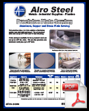 Aluminum Plate Saw Processing
