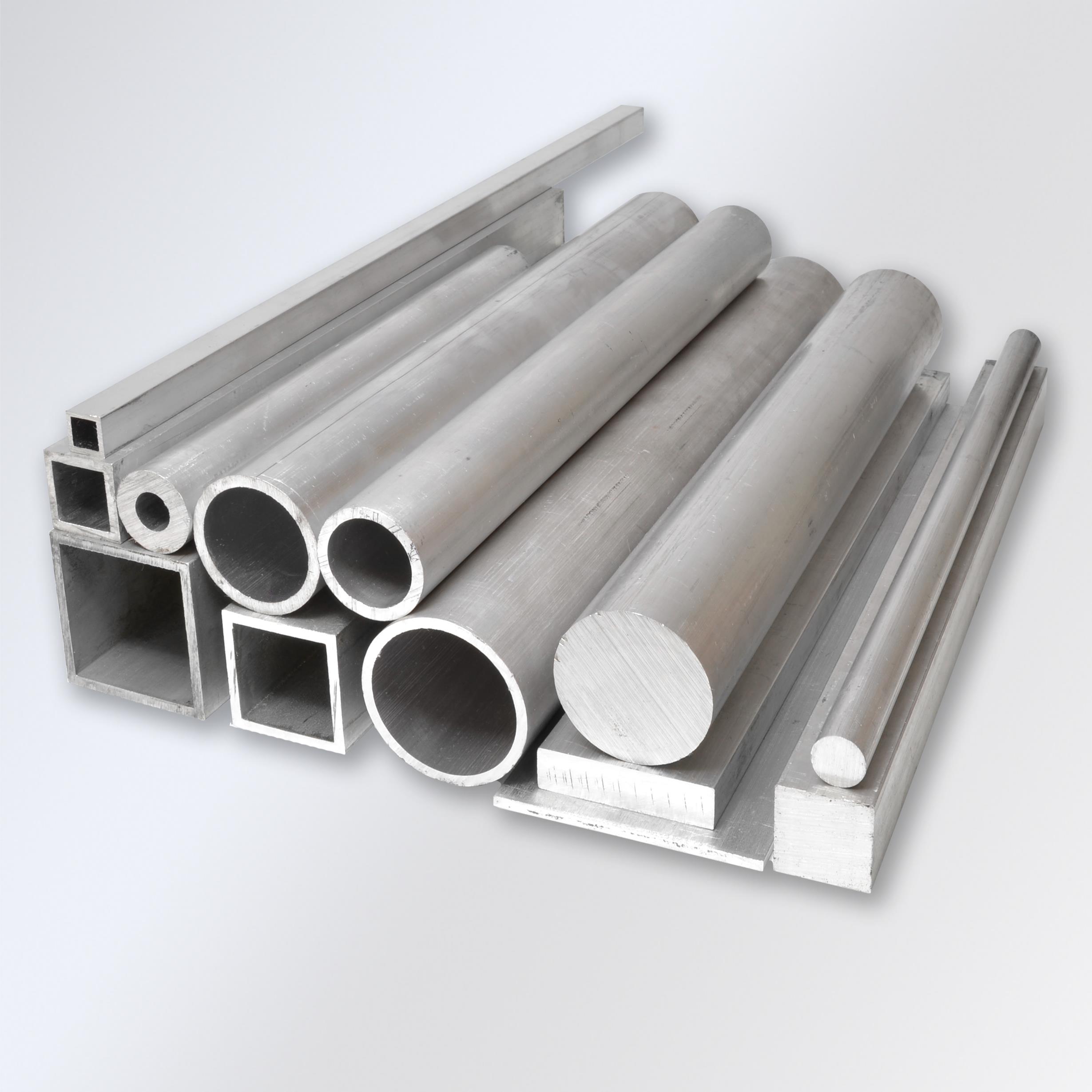 6063 Aluminum Pipe, Rectangle & Square Tube