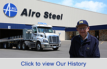 Alro Metals, Alro Plastics and Alro Industrial Supply divisions make Alro a one stop shopping experience.