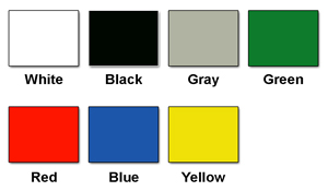 PVC Foam Sheet Colors